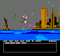 Tetra Star: The Fighter screenshot 3 for Famicom